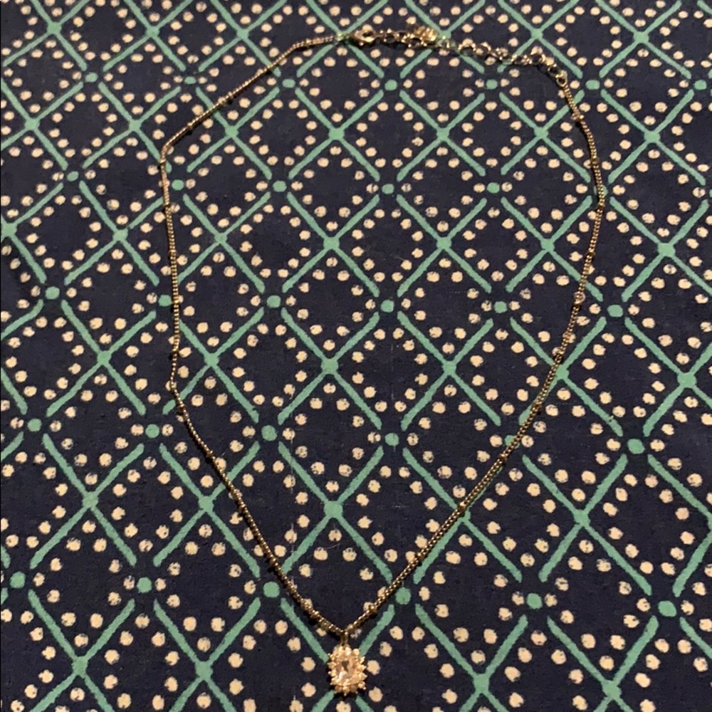 Lauren Conrad Crystal Pendant Necklace